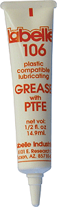 Labelle Industries 106 PTFE-Enhanced Plastic-Compatible Grease, Part # 430-106