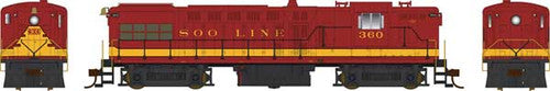 HO Scale Model Train - Bowser 25117 Baldwin DRS-4-4-1500 Locomotive of SOO Line #360 with LokSound and DCC Function