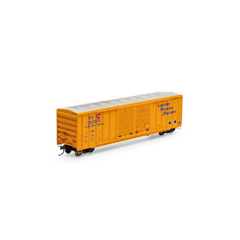 Athearn HO Scale Model Train - ATH15883 FMC 5077 Double Door Boxcar of Longview Portland & Northern Line #52035
