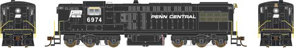 HO Scale Model Train - Bowser 25112 Baldwin AS - 616 Locomotive of Penn Central #6974 Equipped with LokSound and DCC Functionality