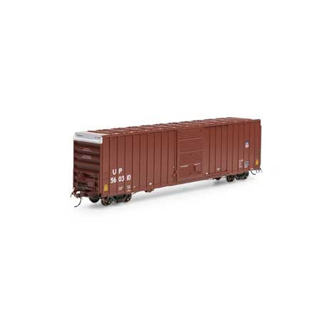 Athearn ATH16121 HO Scale 60-Foot Hi-Cube Ex-Post Box Model in Union Pacific UP Brown Color, Numbered #560310
