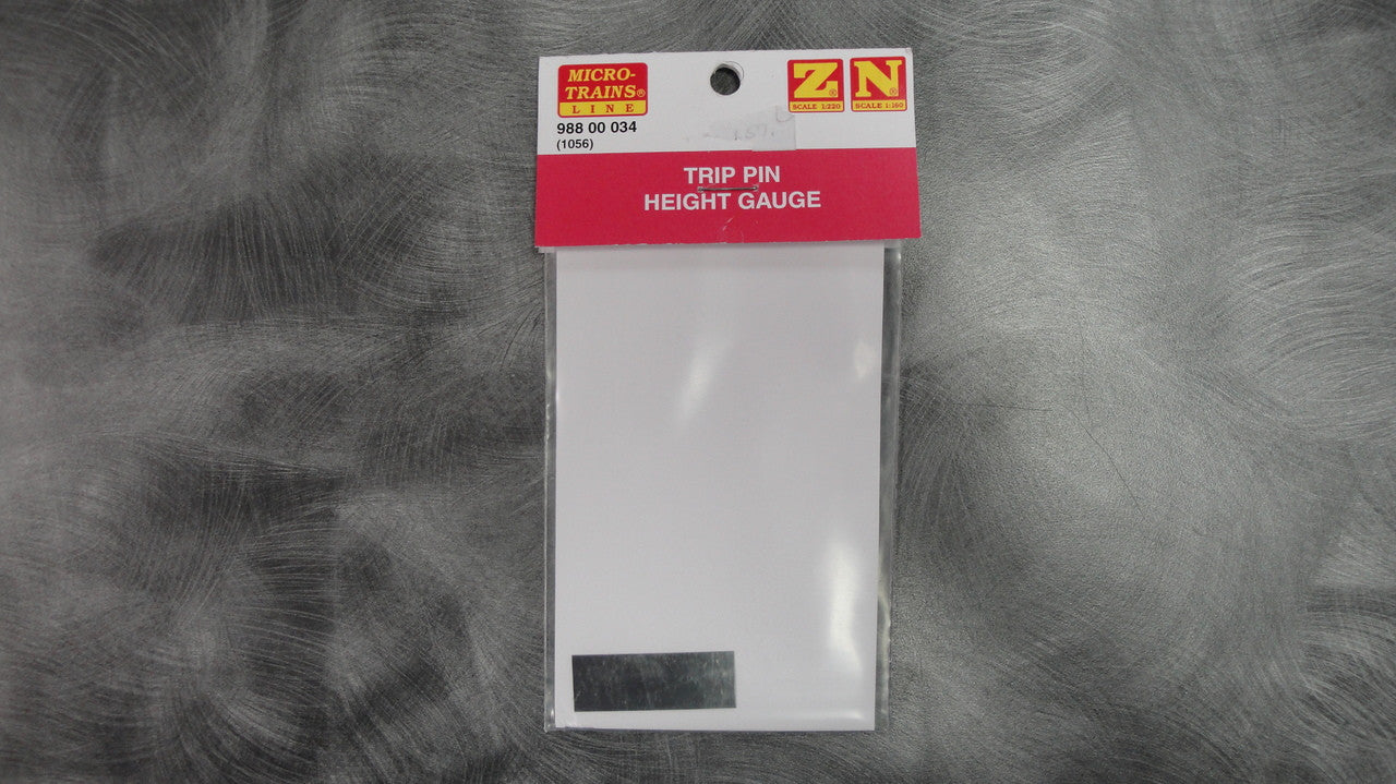 Micro Trains 98800034 Coupler Trip Pin Height Gauge for N, Nn3, Z Scales