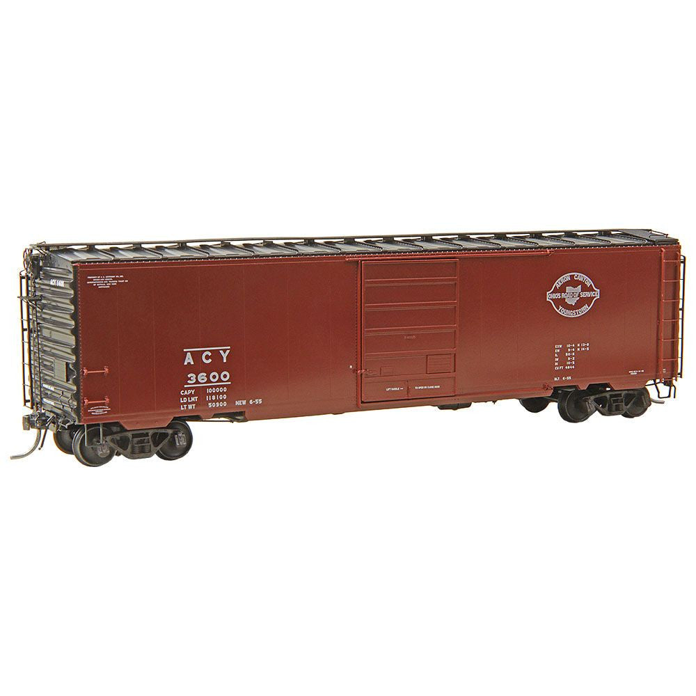 HO Scale Kadee 6417 50' PS-1 Boxcar of Akron Canton Youngstown ACY #3600