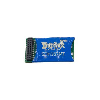HO Scale Digitrax SDH187MT Series 7 Sound Decoder with Selectable Sounds