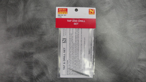 98800121 MICRO TRAINS N Scale 00 - 90 Tap & Drill Set for Coupler Conversions