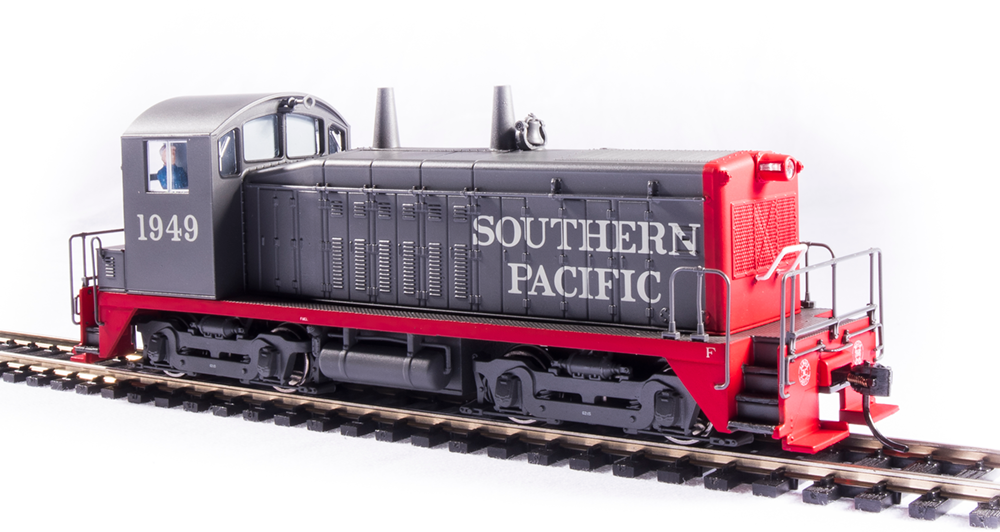 HO Scale Model Train - BLI 6732 EMD NW2 Locomotive, SP Southern Pacific #1945, Gray and Scarlet Color Scheme, Paragon4 Sound and DCC Functionality