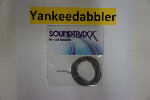 Soundtraxx Ultra-Flexible 30AWG Gray Wire for All Scales, Part # 678-810145
