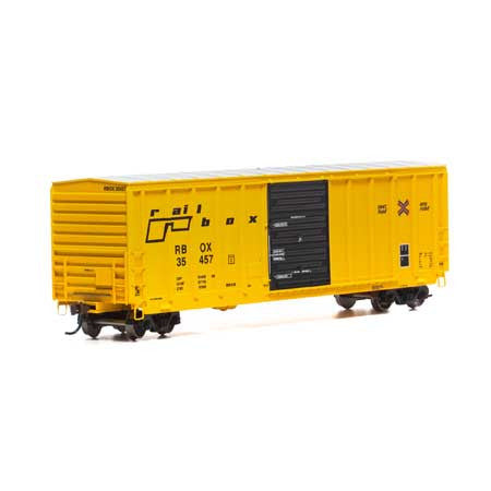 Athearn ATH15892 HO Scale Single Door Rail Boxcar - Rail Box #35457 - PS 5277 Model Train Accessory