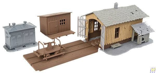 HO Scale WAL-931-909 Trackside Tool Building Kits