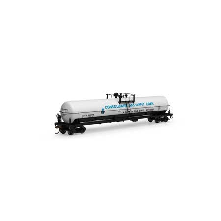 Athearn ATH16285 HO Scale 62-Foot Tank Car of GATX Consolidated Supply Corporation, Number 94379 for Model Railroads
