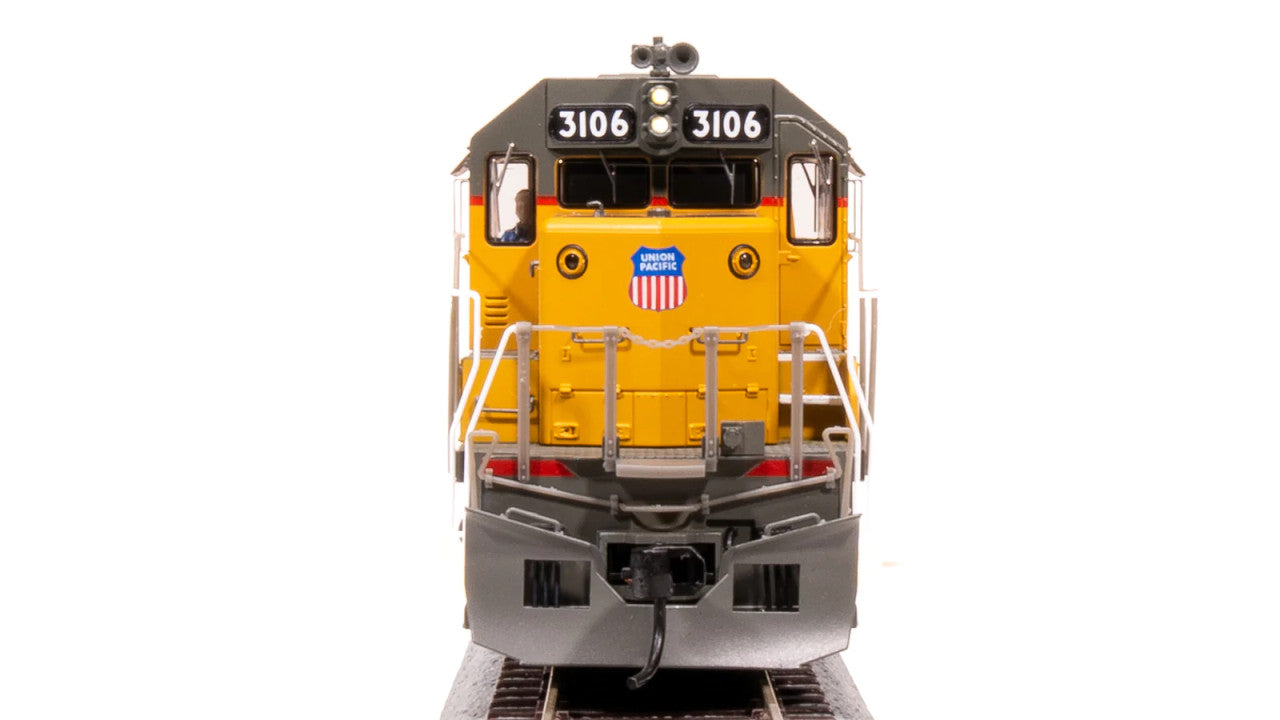 Broadway Limited HO Scale BLI 7649 EMD SD40 UP 3117 Yellow & Gray w/Paragon 4 Sound & DCC