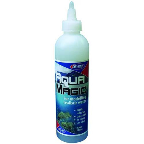 Deluxe Materials BD64 - Aqua Magic 250ml Scale Modelling Water Solution Part #806 - BD64