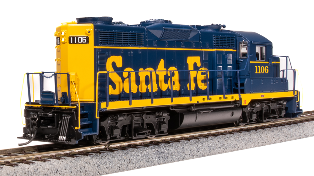Broadway Limited HO Scale Model Train - BLI 7452 GP20 ATSF Santa Fe #1106 As-Delivered Bookend Paragon 4 with Sound and DCC Functionality
