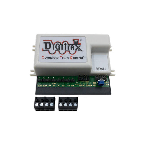 Digitrax BD4N All Scale DCC 4-Block High-Sensitivity Occupancy Detector