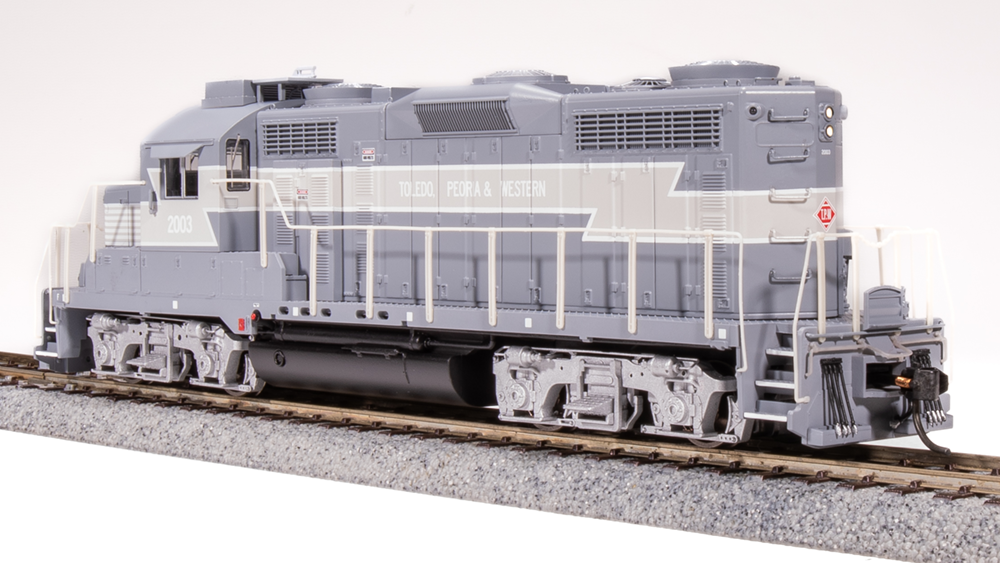 Broadway Limited HO Scale Model Train - BLI 7460 GP20 TPW Toledo Peoria & Western #2003, NYC TTG Scheme Paragon 4 with Sound and DCC Functionality