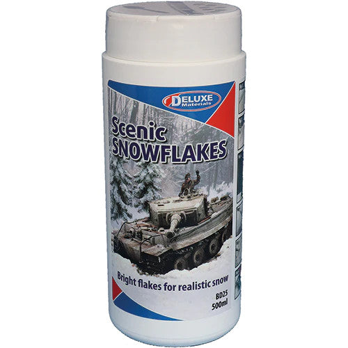 Deluxe BD25 500ML Scenic Snowflakes for All Scales, Part #806 - BD25