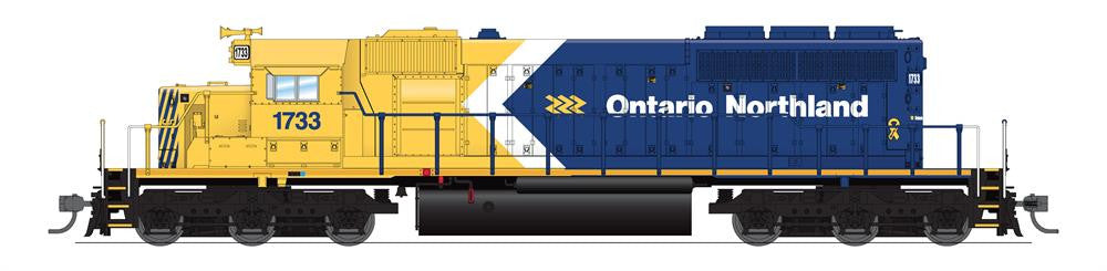 BLI HO Scale SD40-2 Ontario Northland #1734 Paragon 4 with Sound & DCC