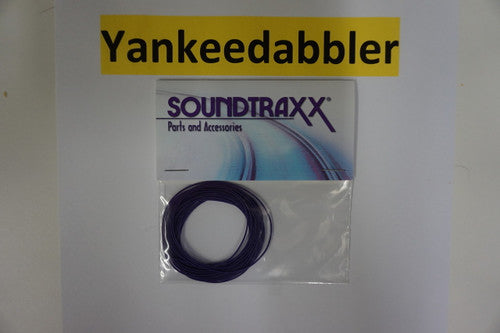 Soundtraxx Purple Ultra-Flexible 30AWG Wire for All Scales, Part # 678-810144