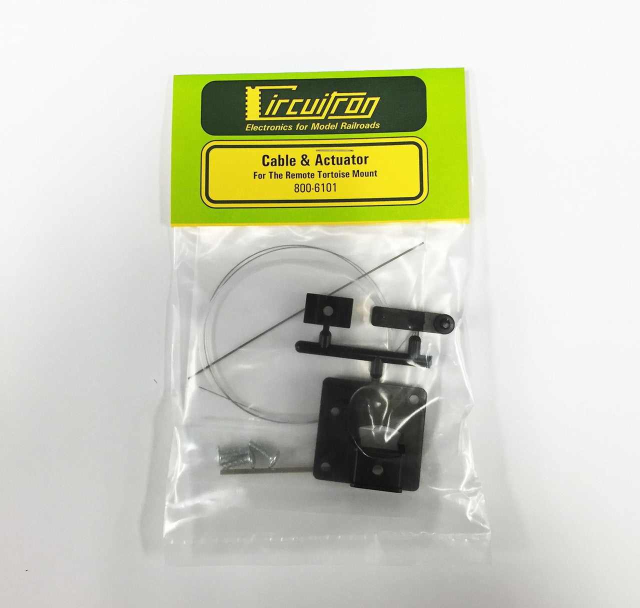 Circuitron 6101 Remote Tortoise Mounting Cable Suitable for All Scales of Crossovers and Double - Slip Switches, Part Number 800 - 6101