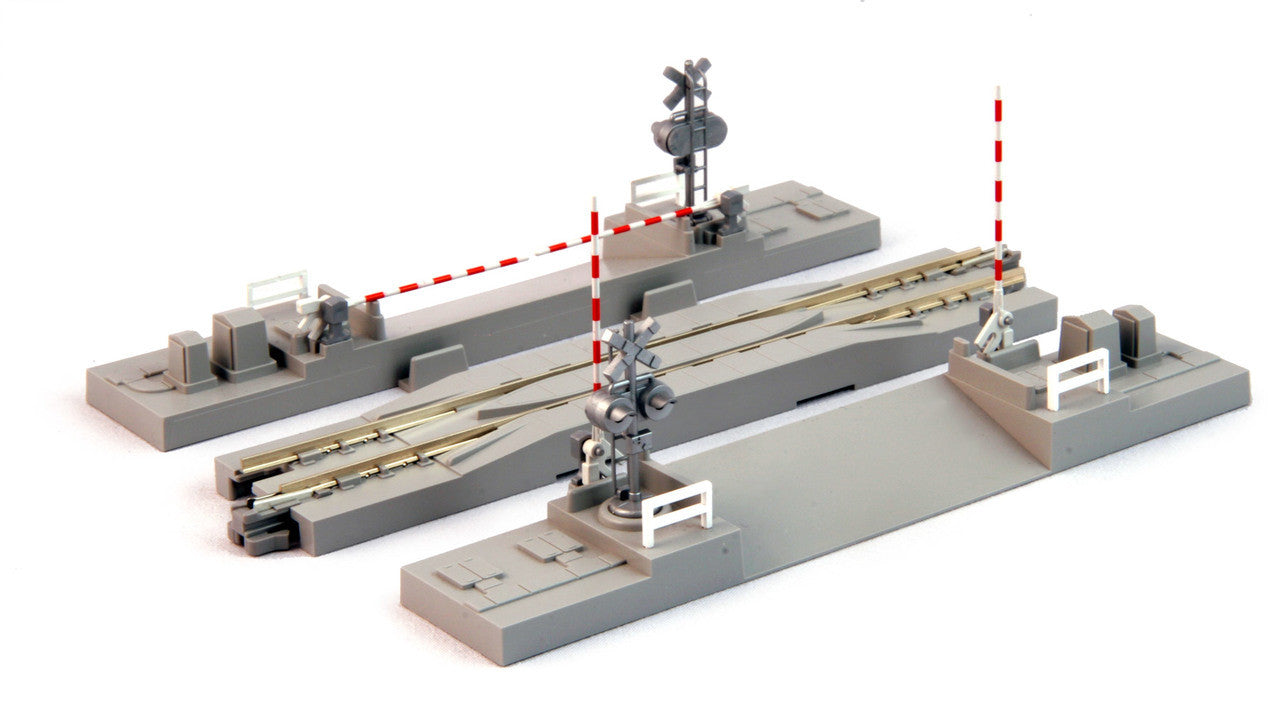 Kato N Scale 124mm (4 7/8) Unitrack Crossing Gate & Re-Railer Track [1 pc]